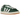 Adidas Campus 00s Green White sneakers i sidoprofil med grön mockaöverdel, vita detaljer och en klassisk yttersula i gummi