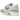 Nike Air Max 1 Grey Platinium sneakers sedd från sidan med en kombination av grå paneler i mocka och mesh samt en synlig Air-enhet i sulan.