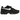 Nike Air Max Plus Tiempo Black White sneakers i sidoprofil med svart läderöverdel, ikoniska vågiga linjer, vit mellansula och synlig Air-enhet