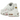 Nike Air Max Plus Summit White Pink Rise sneakers i sidoprofil med vit mesh, vågiga detaljer och rosa accenter på sulan