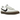 Nike Killshot 2 Leather White Black Gum Dark Brown sneakers i sidoprofil med vit läderovandel, svart swoosh och klassisk yttersula i gummi