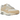 Nike Air Max 1 Light Orewood Brown sneakers i sidovy med texturerad beige ovandel, synlig Air-enhet och en klassisk vit mellansula