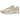 Nike Air Max 1 Light Orewood Brown sneakers i sidoprofil med beige toner, vita skosnören, ikoniskt swoosh-logo och synlig Air-enhet i mellansulan.