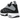 Nike Air Max Sunder Silver Anthracite sneakers i en vinklad vy som visar ovandel i silver, svarta detaljer och blixtlåsförslutning