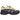 Nike Air Max Sunder Saturn Gold sneakers i profil med en karakteristisk dragkedja, gul ovandel och markant svart sula för en retrolook