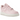 Nike Air Force 1 Low '07 Next Nature Pink Foam sneakers i sidoprofil med rosa ovandel, vit sula och den klassiska Nike Swoosh-logotypen