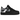 Nike Air Force 1 Low Retro All-Star sneakers i sidoprofil med svart läderöverdel, vit sula och klassisk broderad swoosh-logotyp på sidan