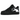 Nike Air Force 1 Low Retro All-Star sneakers i sidoprofil med svart läderöverdel, vit sula och vit Swoosh-logotyp på sidan.