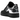 Nike Air Force 1 Low Retro All-Star sneakers i sidoprofil med ovandel i svart lackläder, vit mellansula och broderad Nike Air-logotyp på hälen.