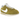 Nike Cortez Pacific Moss Infinite Gold sneakers i profil med grön ovandel i textil, guldfärgad läder-swoosh och vit sula med svart detalj.