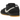 Nike Dunk Low Pro SB Black White Gum sneakers i sidoprofil med svart ovandel, vit swoosh och en klassisk brun gummisula för en retrostil