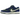 Nike SB Dunk Low Deep Royal Blue sneakers sedda från sidan med kungsblå mockaöverdrag, vit mellansula och klassisk Nike-logotyp på sidan