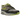 Nike Air Max 1 SP HUF Pear Green (2024) sneakers i sidoprofil med gråa och vita paneler, livfulla gröna detaljer och klassisk synlig Air-enhet