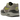 Nike Air Max 1 SP HUF Pear Green (2024) sneakers i sidoprofil med grå ovandel, gröna detaljer och synlig Air-enhet i den vita mellansulan