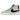 Nike SB Zoom Blazer Mid Olympic Safari sneakers i sidoprofil med safarimönstrad ovandel, svart swoosh, vita skosnören och tålig yttersula