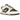 Nike Dunk Low Next Nature White Baroque Brown sneakers i sidovy med vit läderöverdel, bruna detaljer och en klassisk gummisula