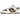 Nike Dunk Low Next Nature White Baroque Brown sneakers i sidoprofil med vit bas, bruna detaljer och ett ikoniskt Swoosh-logo i läder.