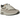 Nike Air Max 1 Snakeskin Light Orewood Brown sneakers i vinklad profil med texturerat ormskinnmönster, gräddvita nyanser och synlig Air-enhet.