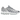 Nike Air Max Dn8 Wolf Grey Metallic Silver sneakers i frontvy med metallisk ovandel, texturerad finish och dynamiskt snörsystem.