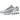 Nike Air Max Dn8 Wolf Grey Metallic Silver sneakers i sidoprofil med ovandel i silverfärgad mesh, syntetiska detaljer och den distinkta Air-sulan.