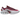 Nike Air Max Dn SE Dark Team Red Wolf Grey University Red White sneakers i sidoprofil med Dynamic Air-sula, röd ovandel och grå detaljer.