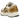 Nike Zoom Vomero 5 Metallic Gold sneakers i vinklad profil med skimrande guldöverdel, grå detaljer, nätstruktur och en dämpad gummisula