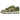 Nike SB Dunk Low Yuto Horigome Matcha sneakers i sidoprofil med grå detaljer i mocka, vita paneler och grön swoosh-logotyp.