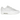 Nike Air Max 1 '87 SP Supreme Triple White sneakers i vinklad profil med vit läderovandel, matchande vita skosnören och synlig Air-enhet