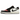 Air Jordan 1 Retro Low OG PSG Paris Saint-Germain sneakers i sidoprofil som visar den vita ovandelen med röda detaljer och PSG-logotyp vid hälen