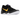Nike Kobe 8 Protro Lakers Away sneakers i en vinklad sidoprofil med svart ovandel, lila och gula detaljer samt gummisula