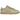 Nike SB Dunk Low Pro B Parachute Beige sneakers sidoprofil i beige nubuck med kontrasterande svart swoosh och vit mellansula
