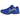 Nike Zoom Vomero 5 Racer Blue sneakers sedd från sidan med blå mesh, överlägg i plast och detaljerad vit mellansula med stötdämpning