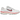 Nike P-6000 Sail Guava Ice sneakers i profilvy med lager på lager-design i beige mesh, krämfärgat läder och ljusrosa detaljer vid swoosh-logotypen