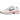 Nike P-6000 Sail Guava Ice sneakers i vinklad profil med cremevit mesh-ovandel, rosa överläggsdetaljer och texturerad gummisula
