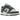 Nike Dunk Low Next Nature Vintage Green sneakers i vinklad profil med läderöverdel i vitt och djupt grönt samt slitstark gummisula