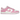 Nike Dunk Low Next Nature Pink Rise Sail sneakers sedda från sidan med rosa överdrag, cremefärgad bas och vit mellansula