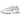 Nike Air Max Plus SE White Metallic Silver sneakers i en elegant sidoprofil med vit ovandel, metalliska silverdetaljer och synliga Air-enheter.