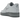 Nike Air Force 1 Low 07 Jewel Wolf Grey sneakers i vinklad vy med grå ovandel, silvrig jewel-swoosh och klassisk vit mellansula