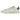 Adidas Stan Smith Lux White Green sneakers sedda från sidan med vit läderovandel, grön hälkappa och klassisk perforerad tre-randig design.
