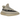 Yeezy Boost 350 V2 Slate sneakers i sidoprofil med beige Primeknit-ovandel, grå sidorand och semitransparent Boost-sula i matchande färg