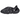 Yeezy Foam RNR Onyx sneakers i vinklad profil som visar den gjutna skumkonstruktionen i enfärgat svart med de utmärkande perforerade detaljerna.