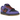 Nike SB Dunk Low Persian Violet sneakers i vinklad profil med vita skosnören, lila paneler, vadderad plös och yttersula med bra greppmönster