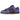 Nike SB Dunk Low Persian Violet sneakers i sidoprofil med lila mockapaneler, vit bas och svart Nike Swoosh-detalj