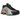 Nike Shox R4 Black Metallic Silver sneakers sedda från sidan med en karakteristisk svart ovandel, silverfärgade detaljer och synlig Shox-häl.