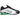 Nike Shox R4 Metallic Silver Green Shock sneakers i sidoprofil med ovandel i silver, svarta detaljer och distinkta gröna stötdämpande Shox-pelare