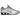Nike Shox R4 Cave Stone sneakers i sidoprofil med ikoniska Shox-pelare i hälen, beige mesh-detaljer och stilren perforerad ovandel.