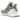 adidas Ultra Boost 1.0 DNA Split Linen Green sneakers i vinkelad vy med grön och beige Primeknit-ovandel samt vit mellansula