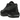 Nike Air Max 95 Black Anthracite sneakers i en snygg vinklad profilvy med svarta lagerpaneler och synlig Air-dämpning i mellansulan