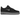 Nike Air Force 1 Low '07 Jewel Black Cool Grey sneakers sedd från sidan med svart ovandel, grå Jewel Swoosh-logotyp och vit mellansula med sömmar
