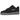 Nike Air Force 1 Low '07 Jewel Black Cool Grey sneakers i sidoprofil med svart ovandel, grå Swoosh-logotyp och vit sula